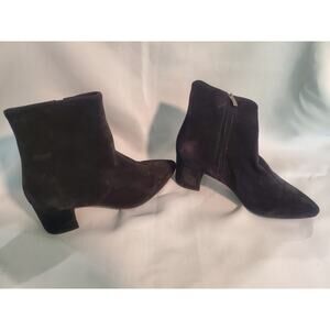 C La Canadienne Women Jeannie II Pointed Toe Suede boots size 7.5. S71